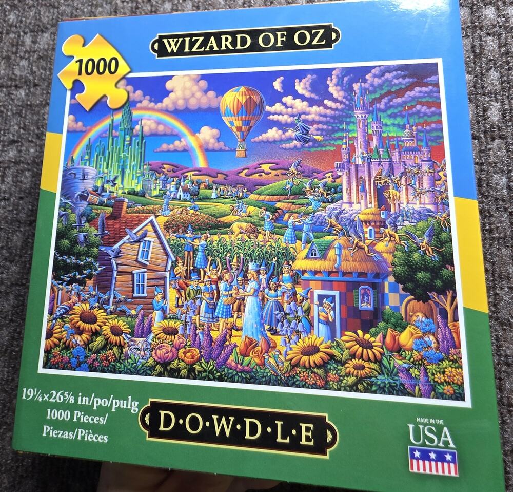 Two DOWDLE Jigsaw Puzzles / 1 - 500 pc + 1 - 1000 pc